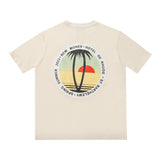 Rhude T Shirt Geometric Print Short Sleeve T-Shirt