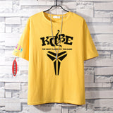 Basketball Sports T Shirt James No. 23 Kobe Short-Sleeved T-Shirt Men'S Loose