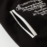 Off White Jacket Spring Autumn OW Witch Group Towel Embroidered Baseball Jacket Jacket