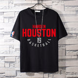 Basketball Sports T Shirt Nba Basketball Wear Sports Short-Sleeved T-Shirt Men'S Student Loose