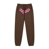 Sp5der Sweatpants Sports Pants Ankle-Tied Fleece Casual