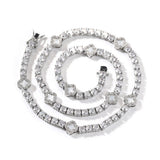 Chains Wind Clover Diamond Tennis Chain Necklace St. Valentine's Spectrum
