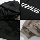 Men Pullover Hoodie Spring Sweater Men's Loose Color Matching Casual Top