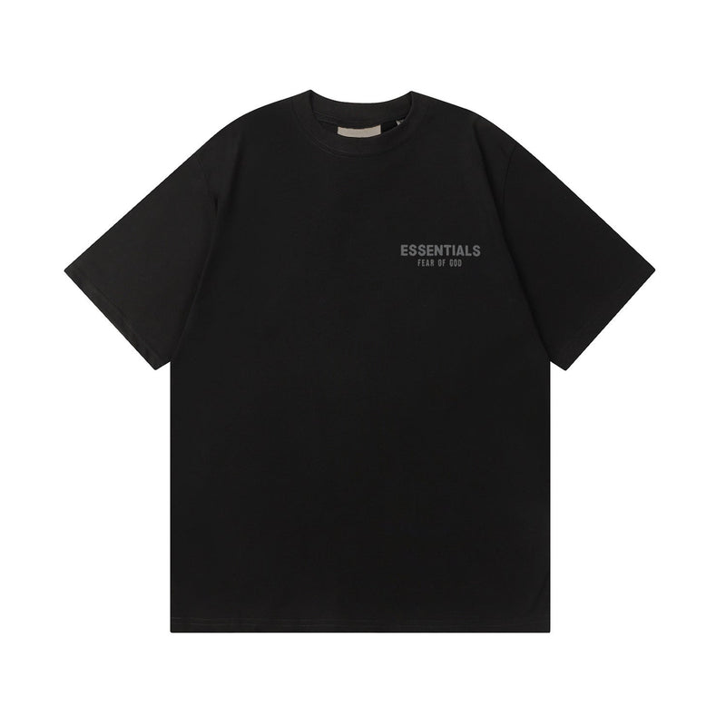 Fog Essentials T Shirts Spring/Summer FOG Letter Print Crew Neck Short Sleeves