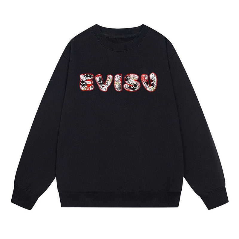 Evisu Sweatshirts Loose Unisex Sweater