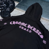 Chh Chrome Hearts Hoodie Autumn/Winter Sanskrit Pink Alphabet Casual Sports Hooded Sweater