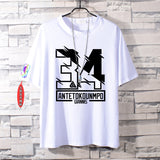Basketball Sports T Shirt Basketball James 23 Kobe No. 24 Cotton Short-Sleeved T-Shirt Male Student Loose