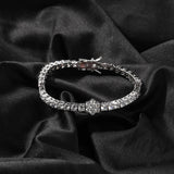 Chains 5A Zircon Flower Tennis Chain Tide Cool St. Valentine's Spectrum