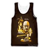 Heisenberg T Shirt Summer Thin Men'S Vest Deadly Poison Master Printing Stylish T-Shirt