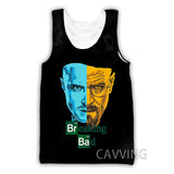 Heisenberg T Shirt 3d Digital Printing Breaking Bad Men Women Casual Vest