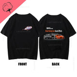 Fast And Furious Theme Cotton Short Sleeve Tee Men Clothing