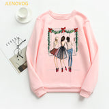 Christmas e and Christmas gifts print hoodies women clothes