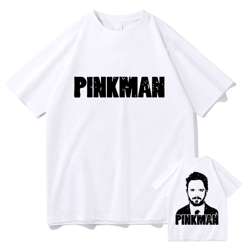 Heisenberg T Shirt Deadly Poison Artist Printed Casual Couple T-shirt Summer Menswear round Neck Short Sleeve