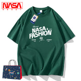 Nasa T Shirt Short Sleeve T-Shirt Men'S Half Sleeve