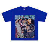 Film Star T Shirt Classic Movie Zhang Guorong Afei Short Sleeve Loose Retro Street Printing T-shirt