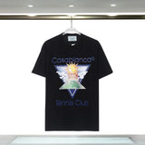 Casablanca T Shirts Fashion Casual Crew Neck Tee