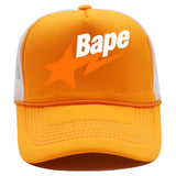 Bathing Ape Hat Baseball Cap Mesh Cap BAPE Sunscreen Cap