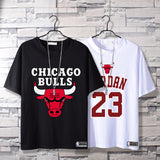 Basketball Sports T Shirt Nba23 Basketball Clothes Short Sleeve T-Shirt Men'S Loose Student Casual