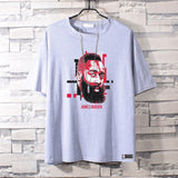 Basketball Sports T Shirt Summer Round Neck Cotton Short Sleeve T-Shirt Men'S Basketball Sports Loose