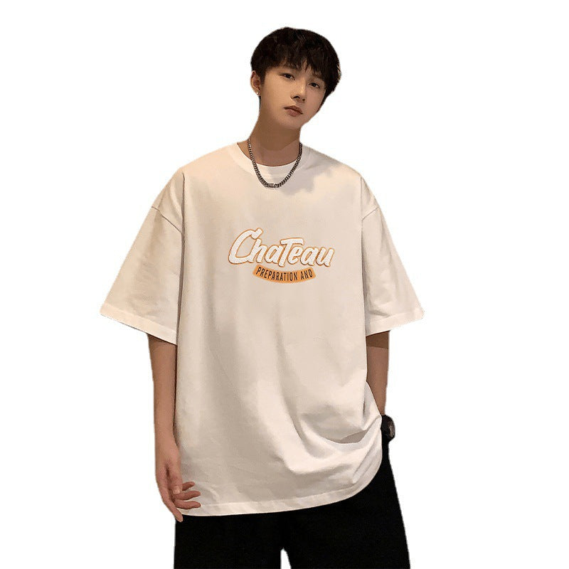 Nasa T-Shirt Short-Sleeved T-Shirt Men'S Summer Cotton