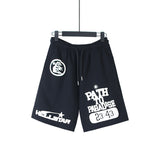 Men Shorts2024 Summer Loose Sports Beach Pants Vintage Shorts