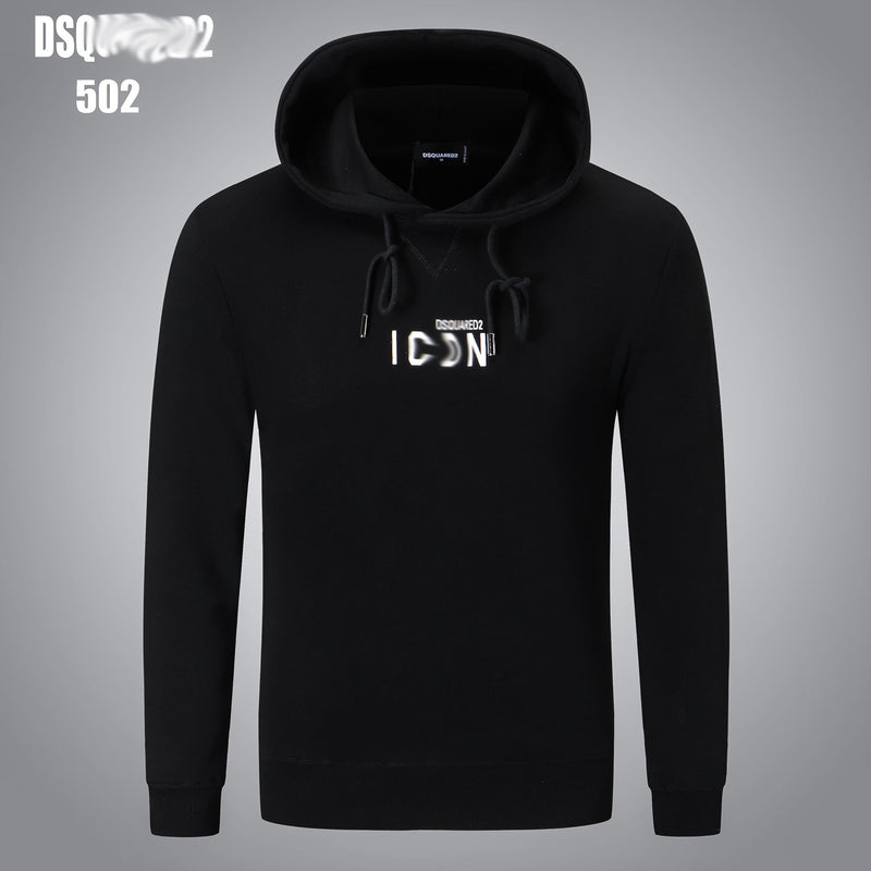 Dsq2 Hoodie DSQ Lian D2 Autumn and Winter Printing Sweater Trendy Men
