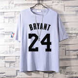 Basketball Sports T Shirt Nba Basketball Cotton Short-Sleeved T-Shirt Male Student Sports Kobe James Owen Curry
