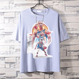 Basketball Sports T Shirt Loose Short-Sleeved T-Shirt Male Student Warrior Curry Basketball Sports