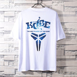 Basketball Sports T Shirt Nba Commemorative Kobe No. 24 Sweatshirt Student Short Sleeve T-Shirt Men'S Loose