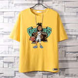 Basketball Sports T Shirt Summer Cotton Short Sleeve T-Shirt Male Student Basketball Sports Loose