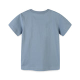 Boy T Shirt Children's Short-Sleeved T-shirt Summer Knitted Cotton Boys T-shirt Cartoon Print Fashion