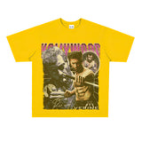 Film Star T Shirt Movie the Wolverine Cotton Short Sleeve Loose Retro T-shirt Men