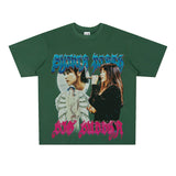Film Star T Shirt Singer Izumi Sakai Character Loose Retro Street T-shirt Men and Women