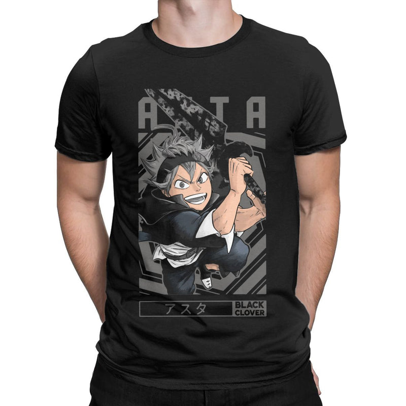POMEL T-Shirts for Men Anime Manga Casual Cotton