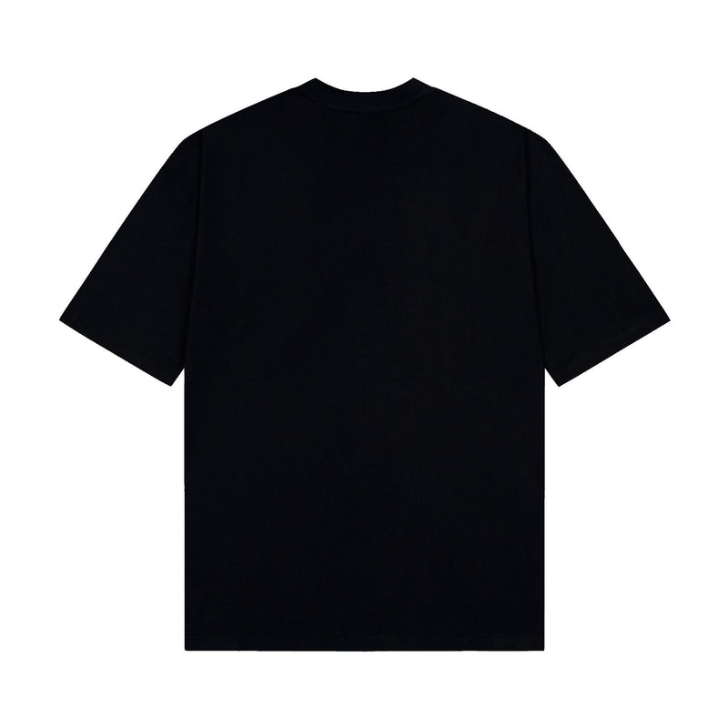 Maison Margiela T-Shirts Embroidered Crew Neck Loose Short Sleeve T-Shirt