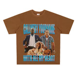 Film Star T Shirt Movie Green Book Loose Retro Street Pure Cotton Personalized T-shirt Men and Women