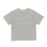 Fog Essentials T Shirts Spring/Summer FOG Season 6 Striped Crew Neck Short Sleeves