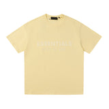 Fog Essentials T Shirts Spring/Summer FOG Season 9 Double Line Casual Crew Neck Short Sleeve