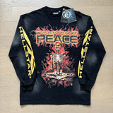 HS long-sleeve T-shirt summer, loose pullover long-sleeve T-shirt