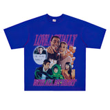 Film Star T Shirt Movie True Love First Loose American Retro Street Cotton T-shirt Men