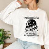 Flying Cars Crewneck Sweatshirt Hoodie