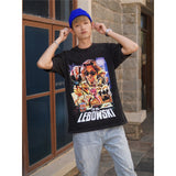 Film Star T Shirt Cotton Loose Nostalgic Short Sleeve American Retro Trendy T-shirt