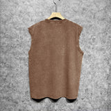 Purple Brand Distressed Tank T Shirts Distressed Sleeveless T-shirt Vest