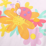 Boy T Shirt Summer Girls T-shirt Short Sleeve-Way Top Cartoon Printed round Neck