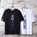 Basketball Sports T Shirt Nba Basketball Short Sleeve T-Shirt Men'S Loose Student Casual James 23