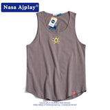 Nasa T Shirt Vest Men'S Loose Sports Summer