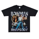 Film Star T Shirt Retro Street Cotton American T-shirt