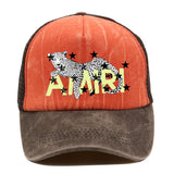 Amiri Hat Truck Cap Summer Men's and Women's Cap AMIRI Baseball Cap