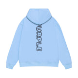 Purple Brand Hoodie Fashion Loose Hooded Sweater