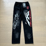 Mens trendy Hoodie & Pants autumn wash make old hoodies sweater